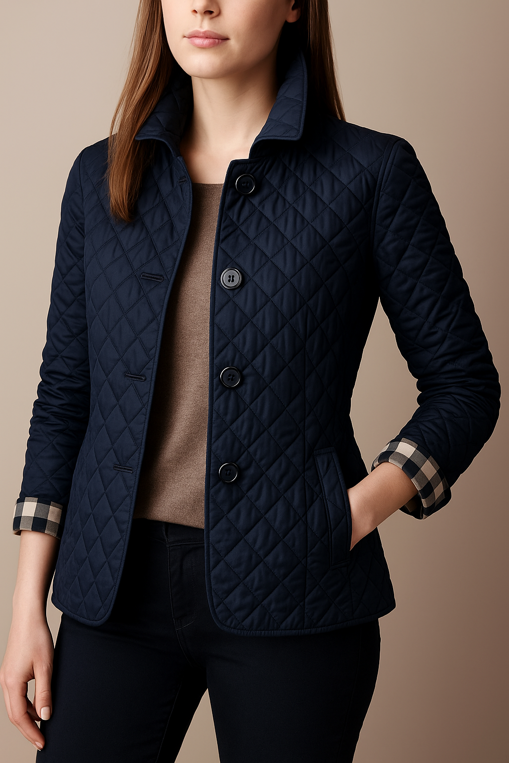 Madona | Chaqueta Acolchada con Botones