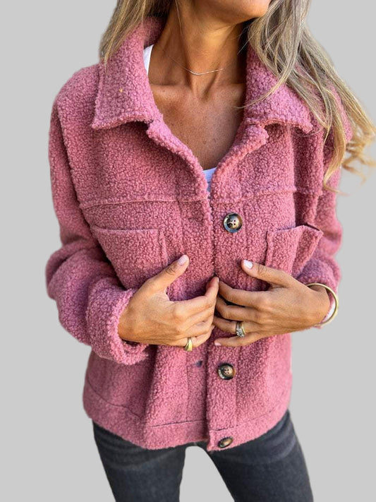 Antonia | Chaqueta abotonada acogedora