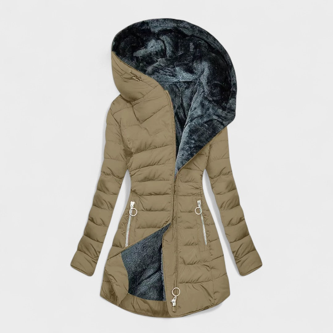 Beatrice™ | Abrigo cálido con forro de pelo